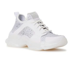 Madden NYC Women's Rhinestone Athletic Sneakers, Size 11